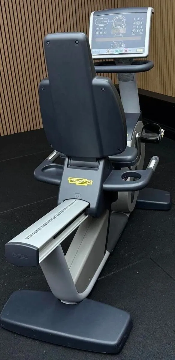Technogym Exite recumbent exercise bike - Image 1