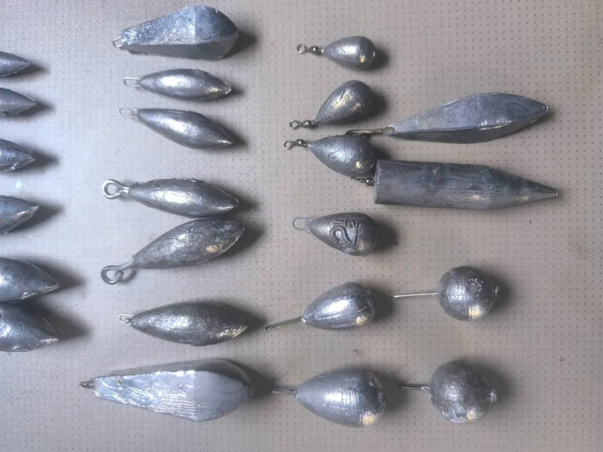 Fishing weights 1,2,3,4,5,6,8oz torpedo beach boat - Image 4