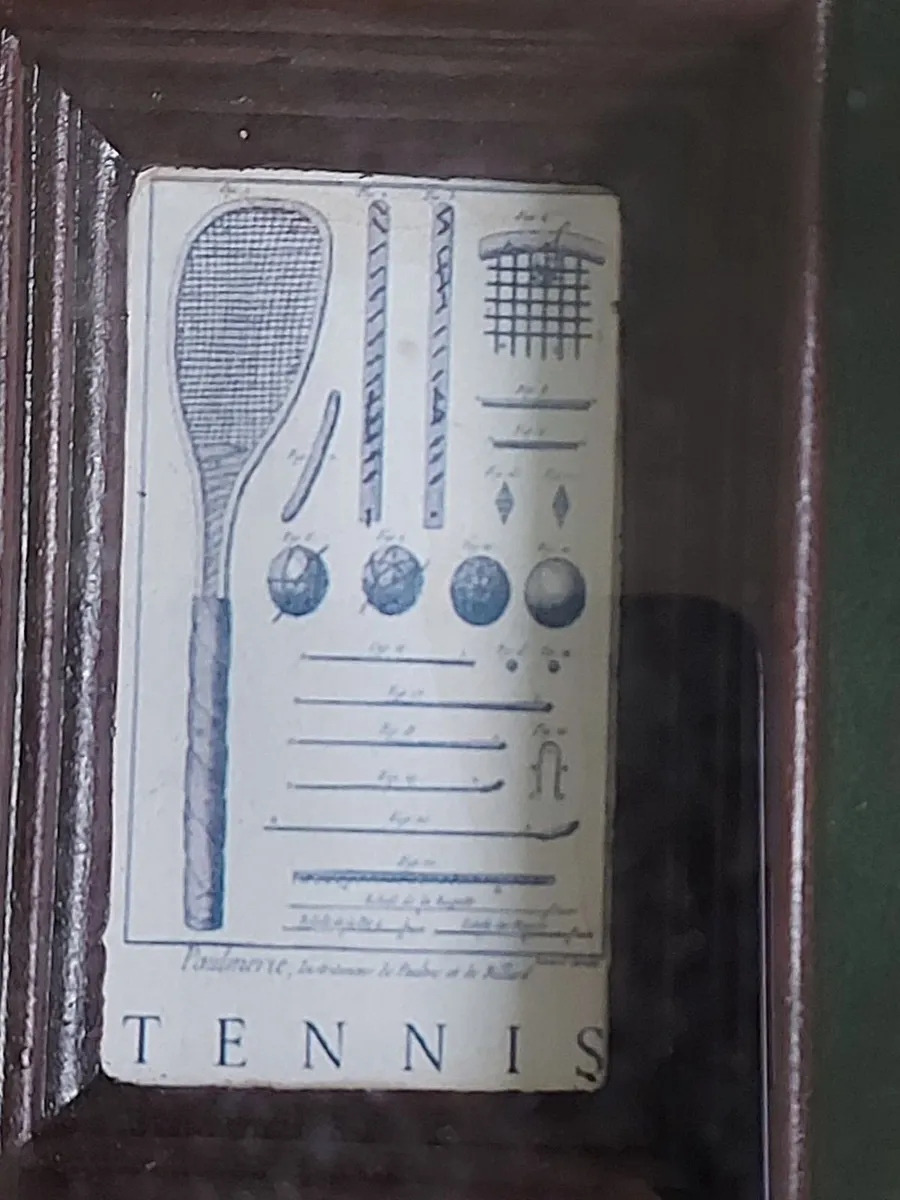 Framed History of the Tennis Racket - Image 4