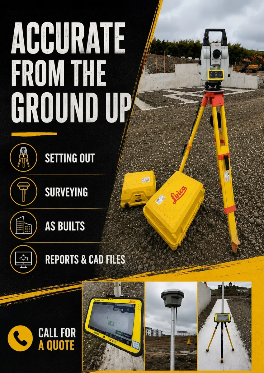 Setting out -Total Station +GPS - Image 1