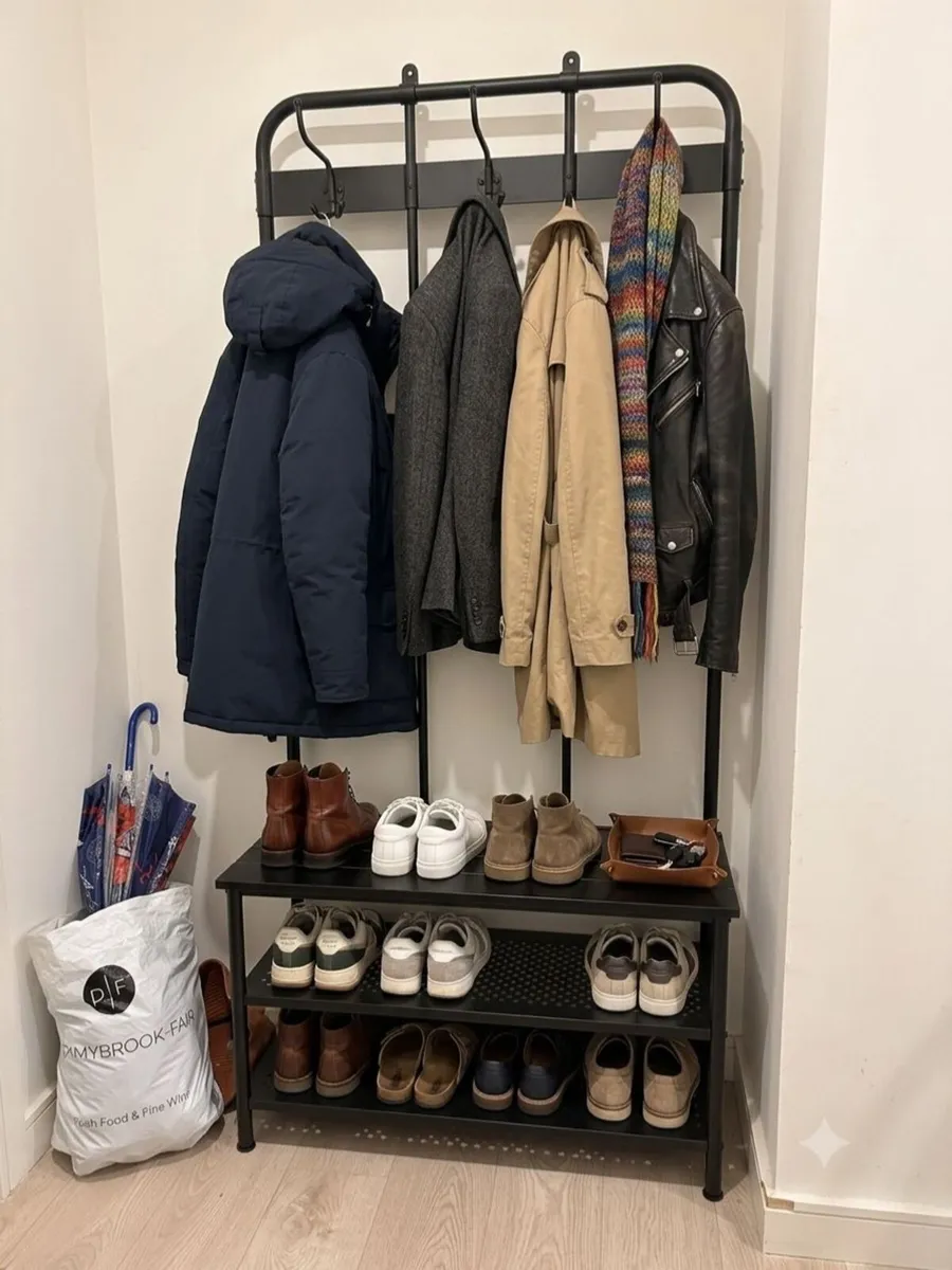 IKEA Hallway Coat Rack & Shoe Storage Bench - Image 1