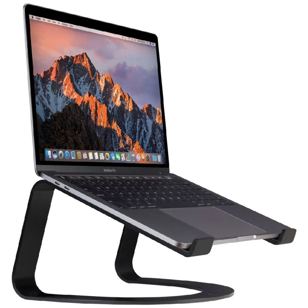 Twelve South Curve Stand for MacBook Laptops Black - Image 2