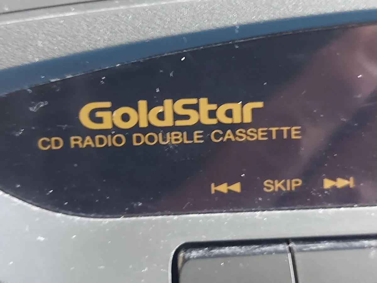 Goldstar Portable Stereo CD Radio Cassette - Image 2