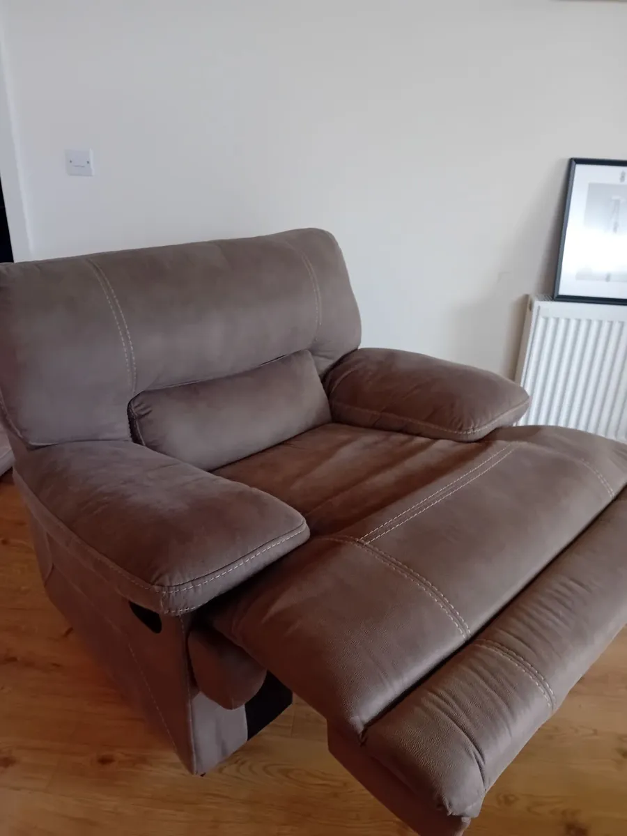 3 Seater and Arm Chair - Image 2