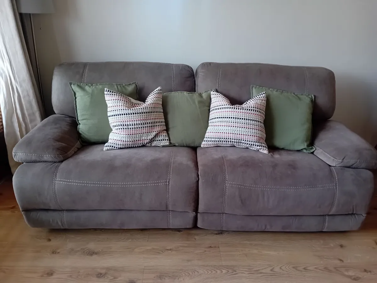 3 Seater and Arm Chair - Image 1
