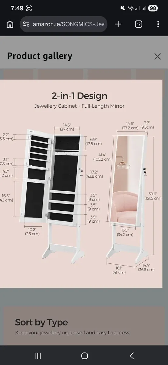 Full length mirror - Image 1