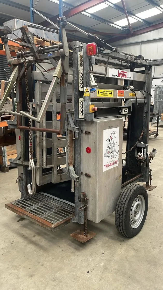 Wopa 41 professional hoof trimming crate - Image 4