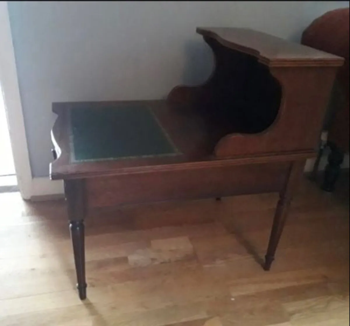 Antique telephone table with drawer