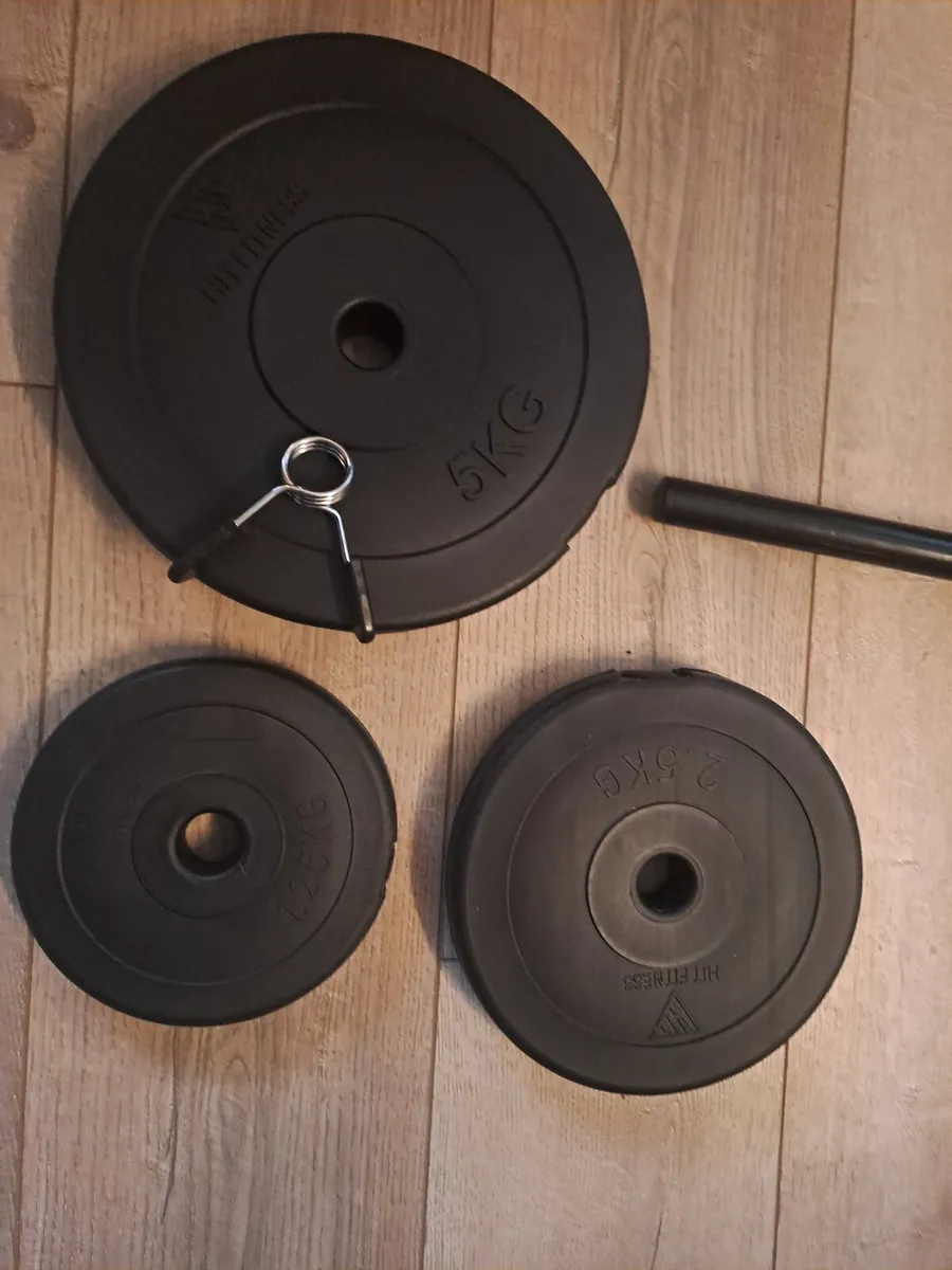 Barbell and weights - Image 2