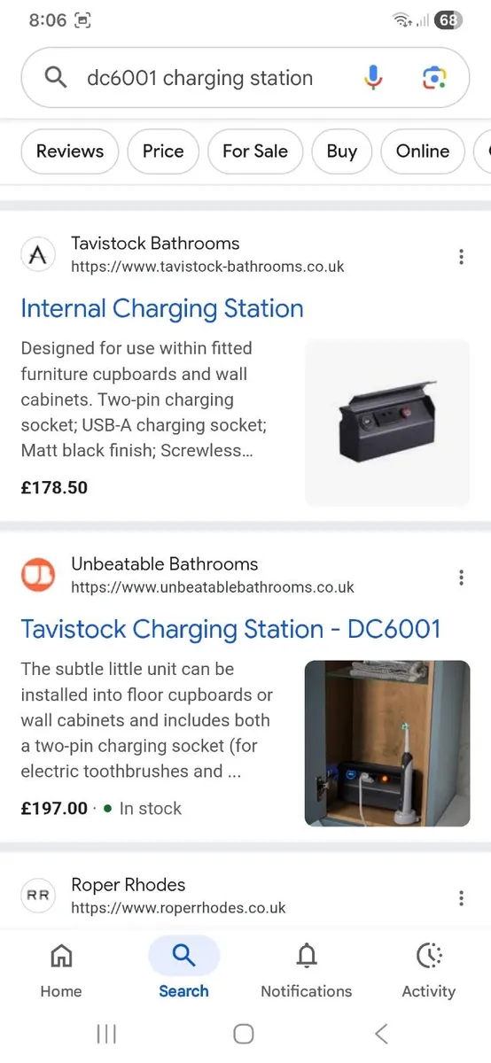 Bathroom charging station - Image 1