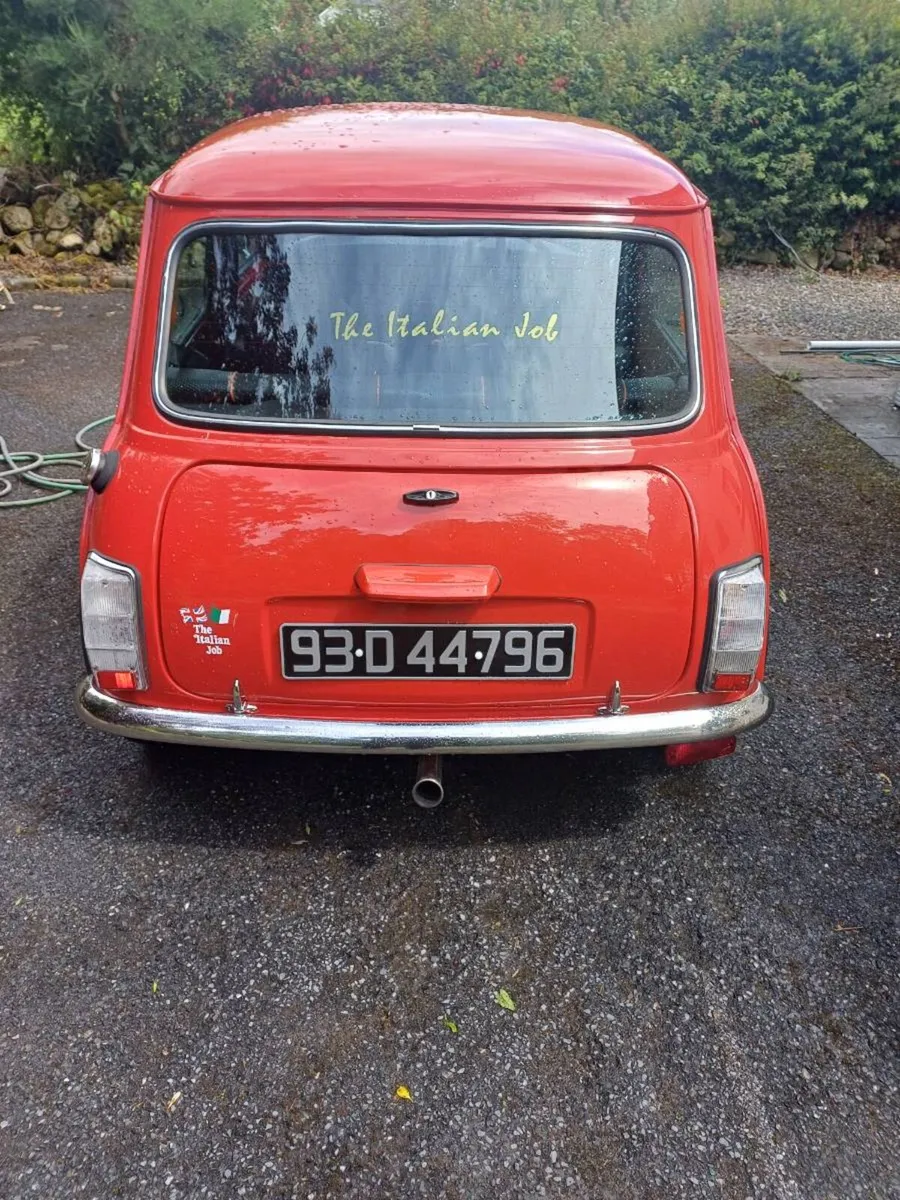 Vintage. Mini Italian job 1993 - Image 3