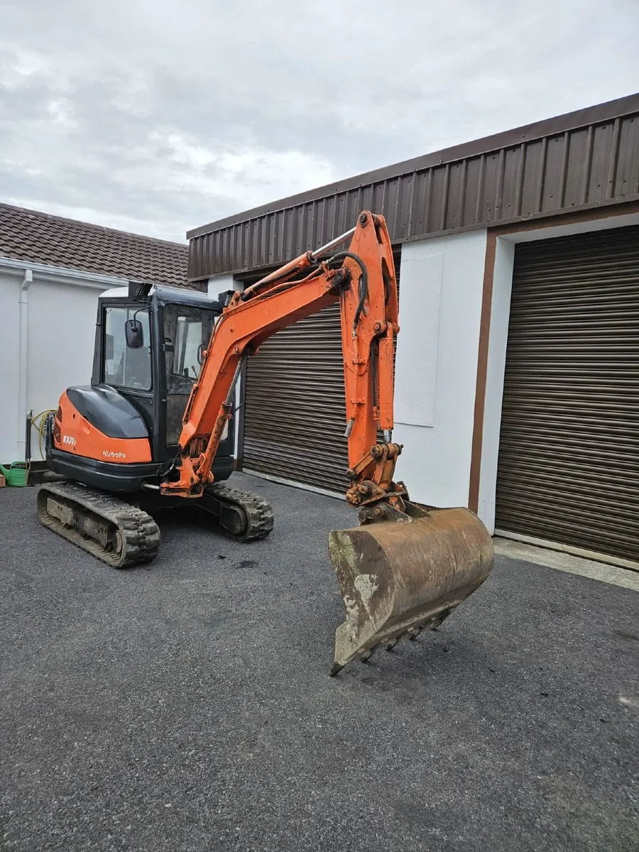 Kubota KX71-3,2012 2.8 excavator, excellent condit - Image 3
