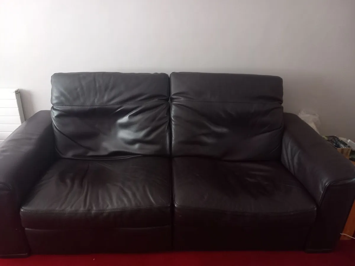 Leather Couch for Sale - Image 3