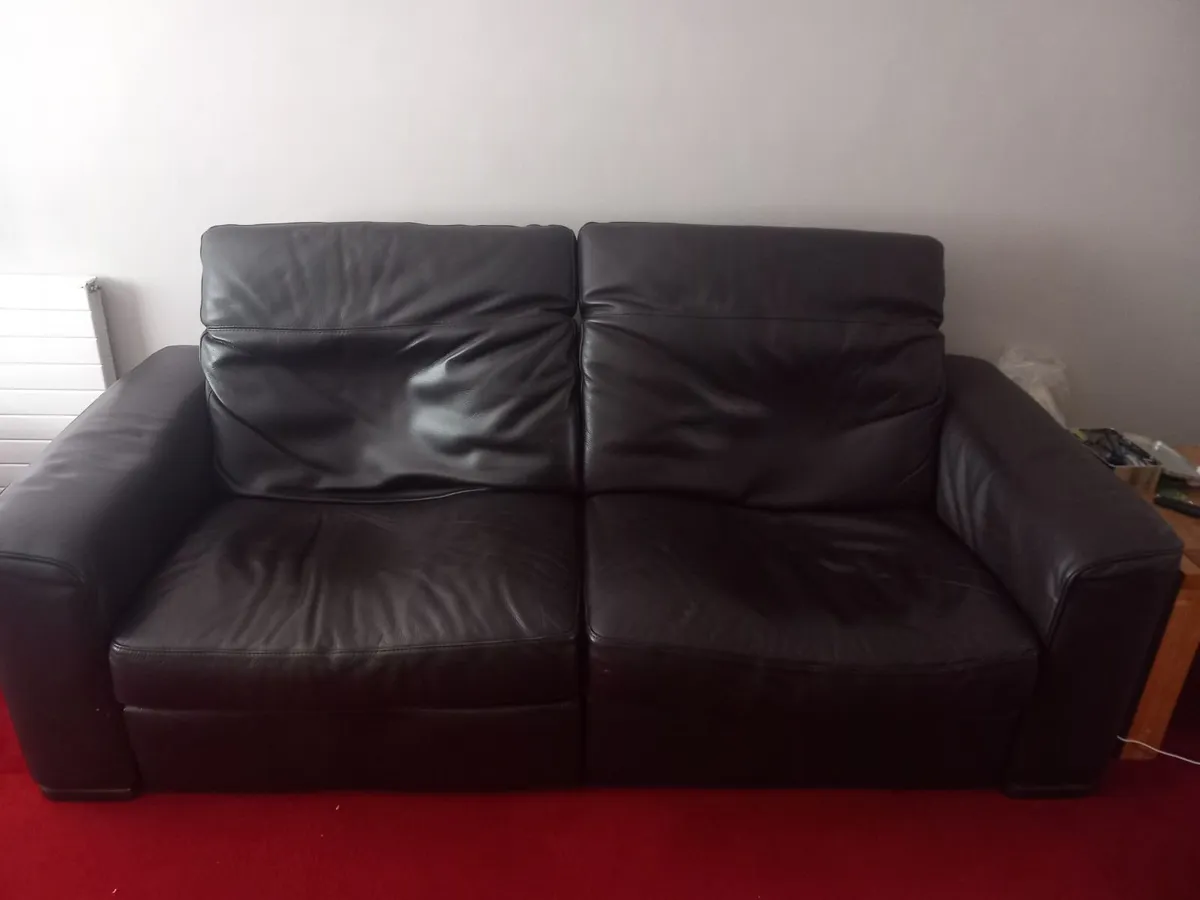 Leather Couch for Sale - Image 4
