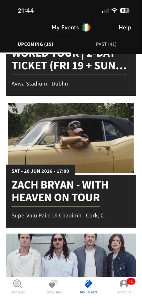 Zach Bryan Tickets