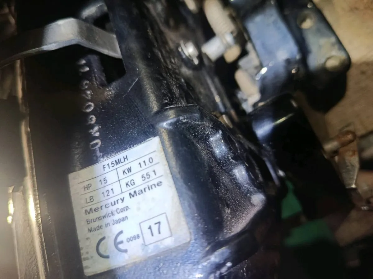 15 Hp Mariner outboard - Image 3