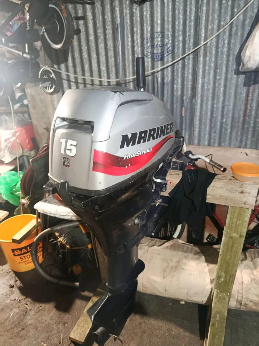 15 Hp Mariner outboard - Image 4