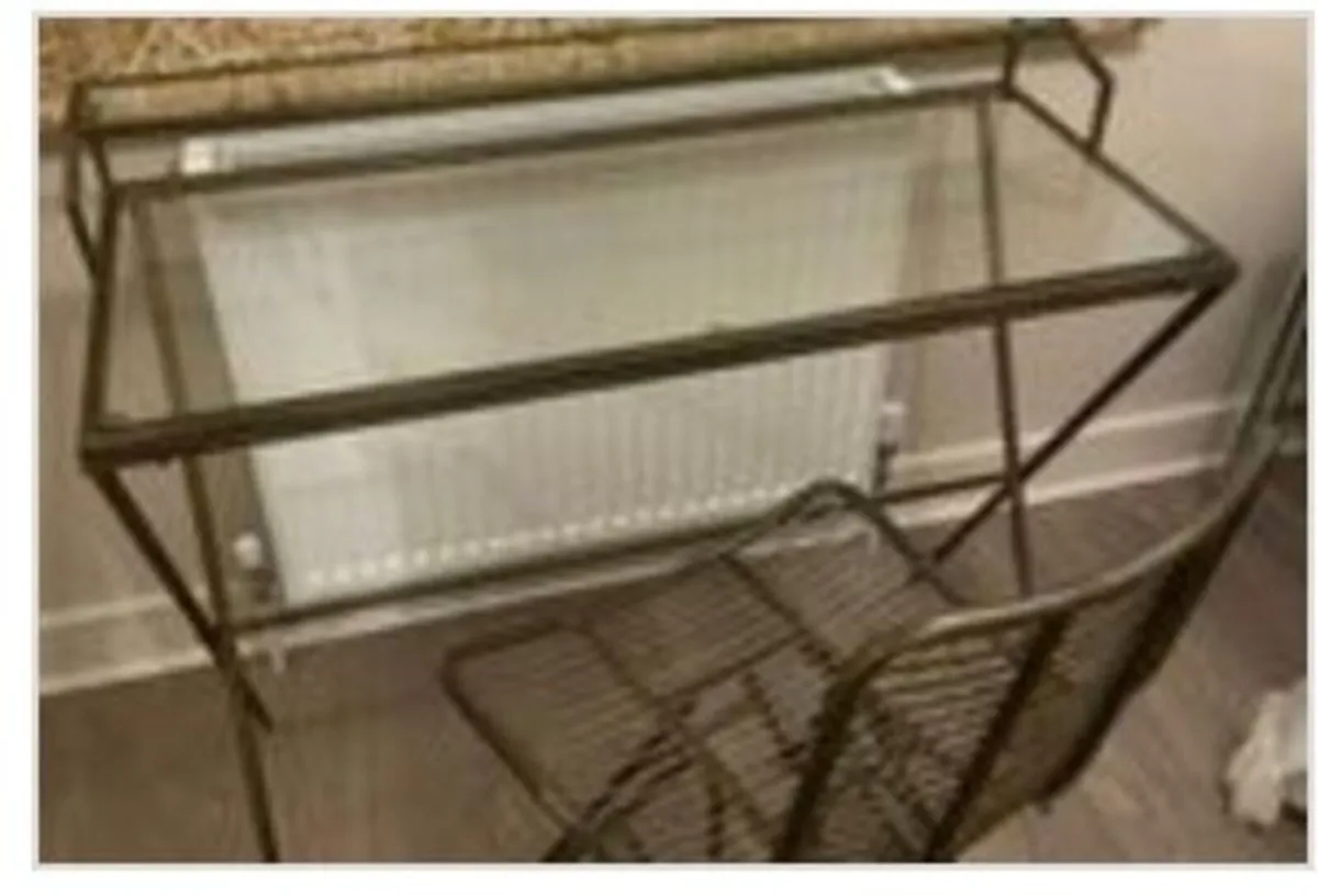 Desk and chair