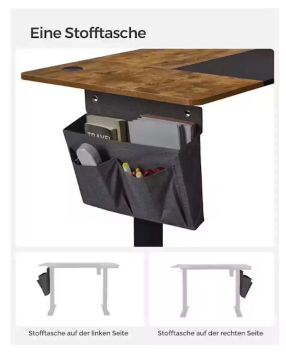 Electric Height Adjustable Standing Desk –  New - Image 4