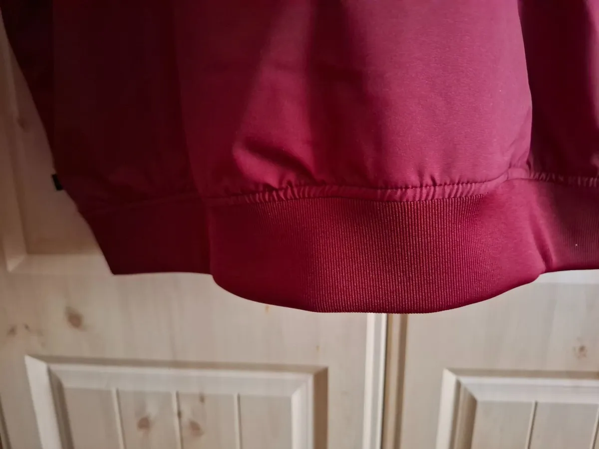 ADIDAS Bomber Jacket - Dark Red - Brand New - Image 2