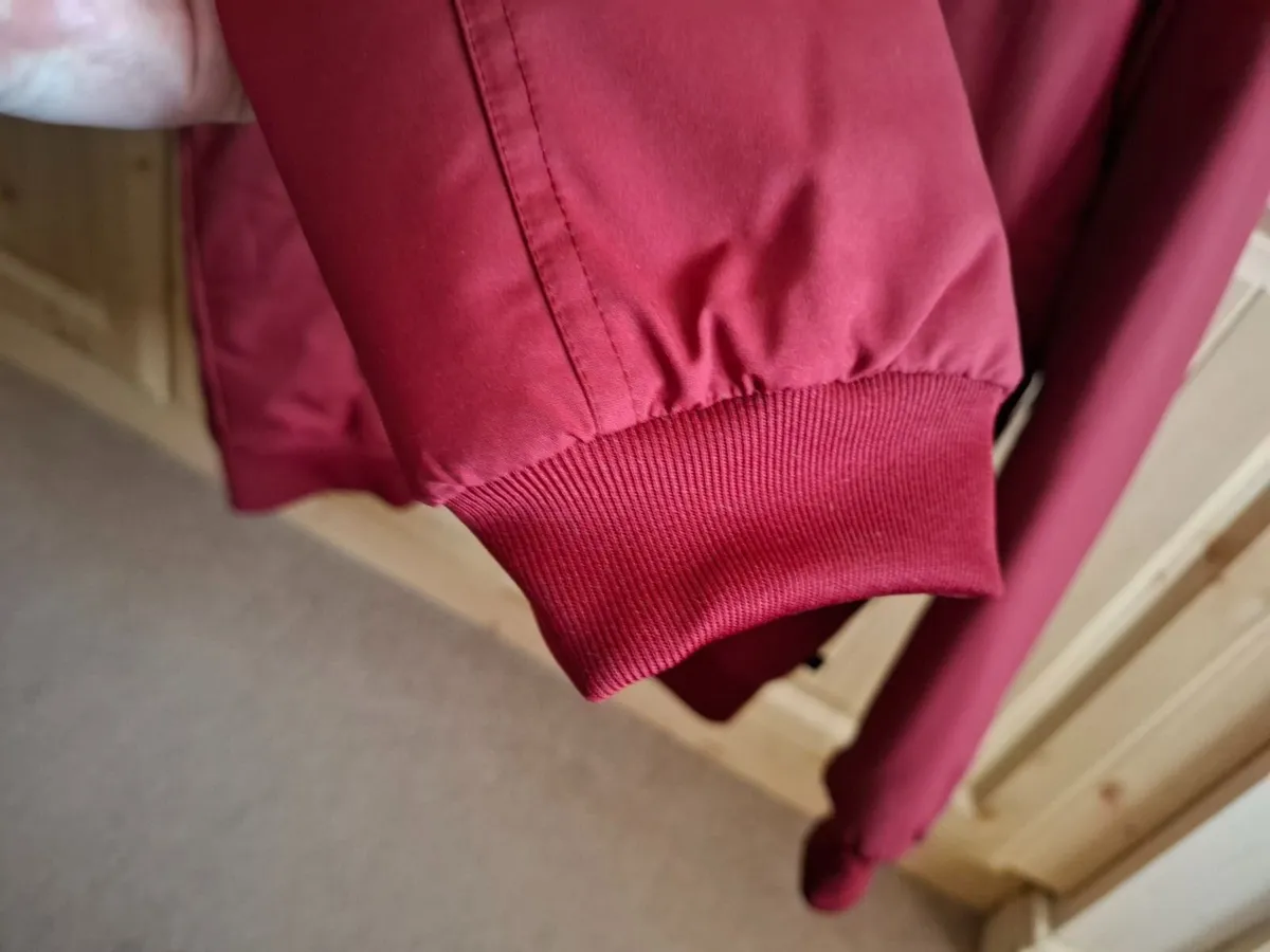 ADIDAS Bomber Jacket - Dark Red - Brand New - Image 3