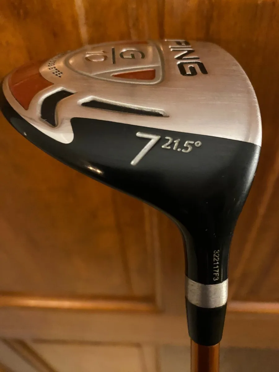 Ping G10 7 Wood 21.5 loft Regular Flex Ping Shaft - Image 1