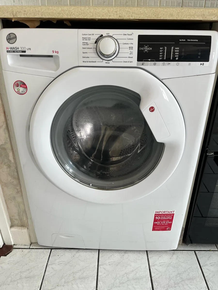 Hoover 9kg washing machine