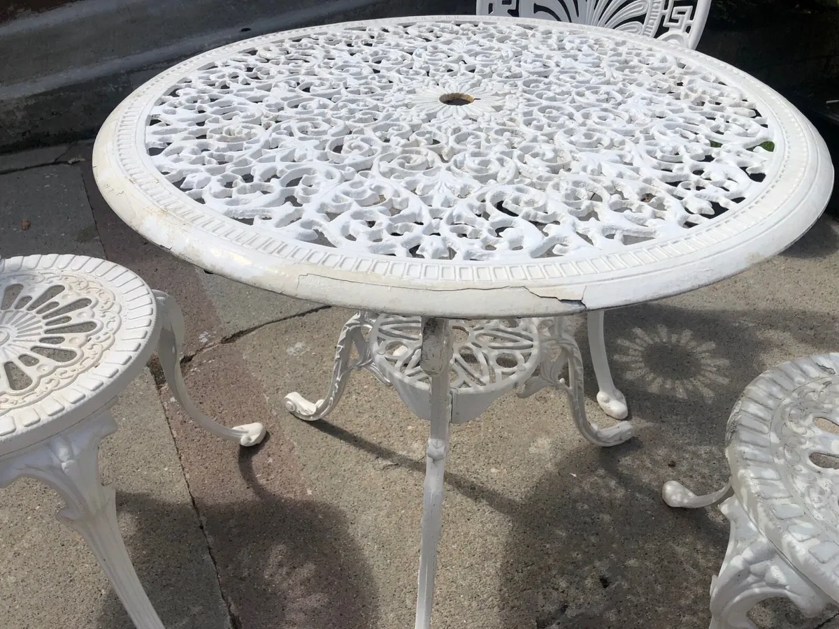 Vintage garden furniture set - Image 4