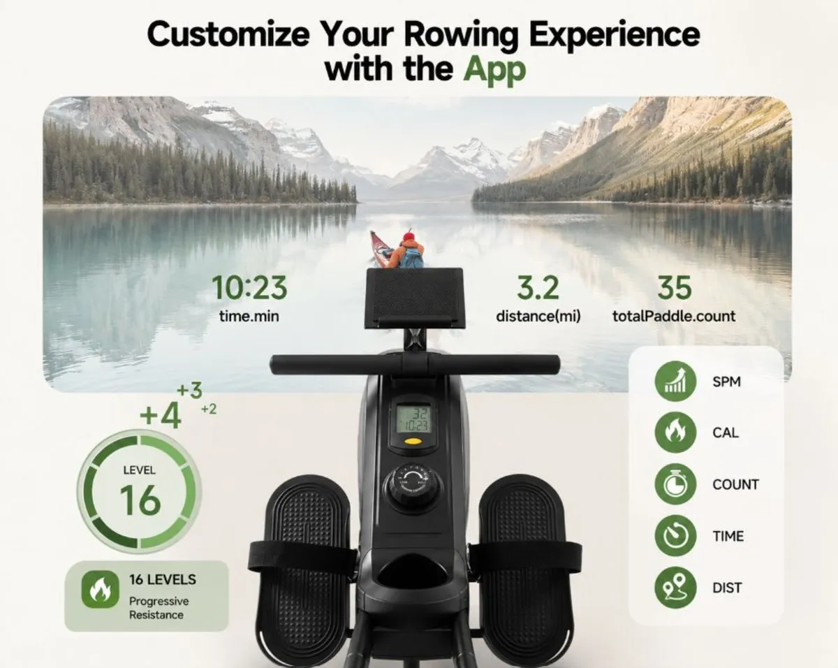 Premium Rowing machine - Free Delivery - Image 4