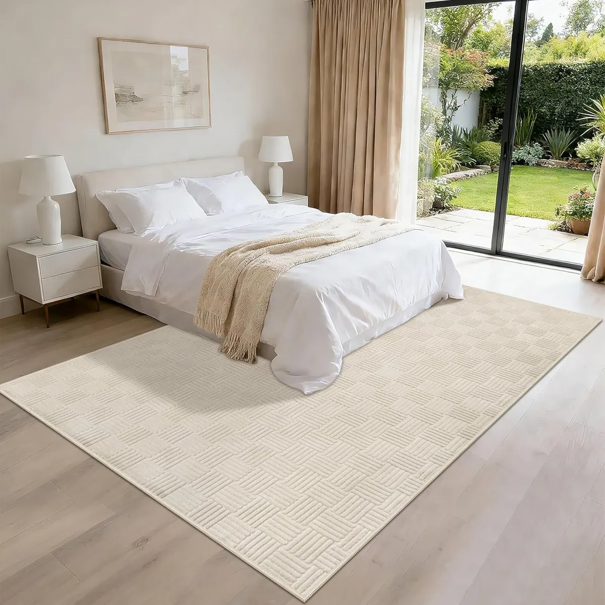 Rugs Living Room 200x300cm Washable Soft Fluffy - Image 3