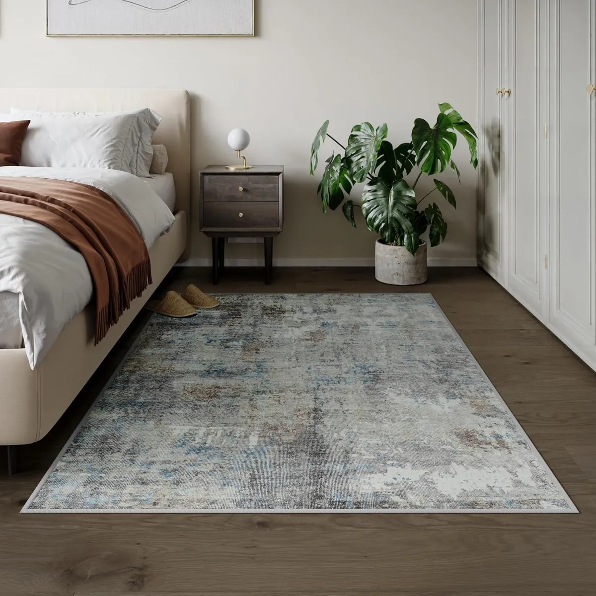 Machine Washable Rug 122x170cm 75% Recycled - Image 2