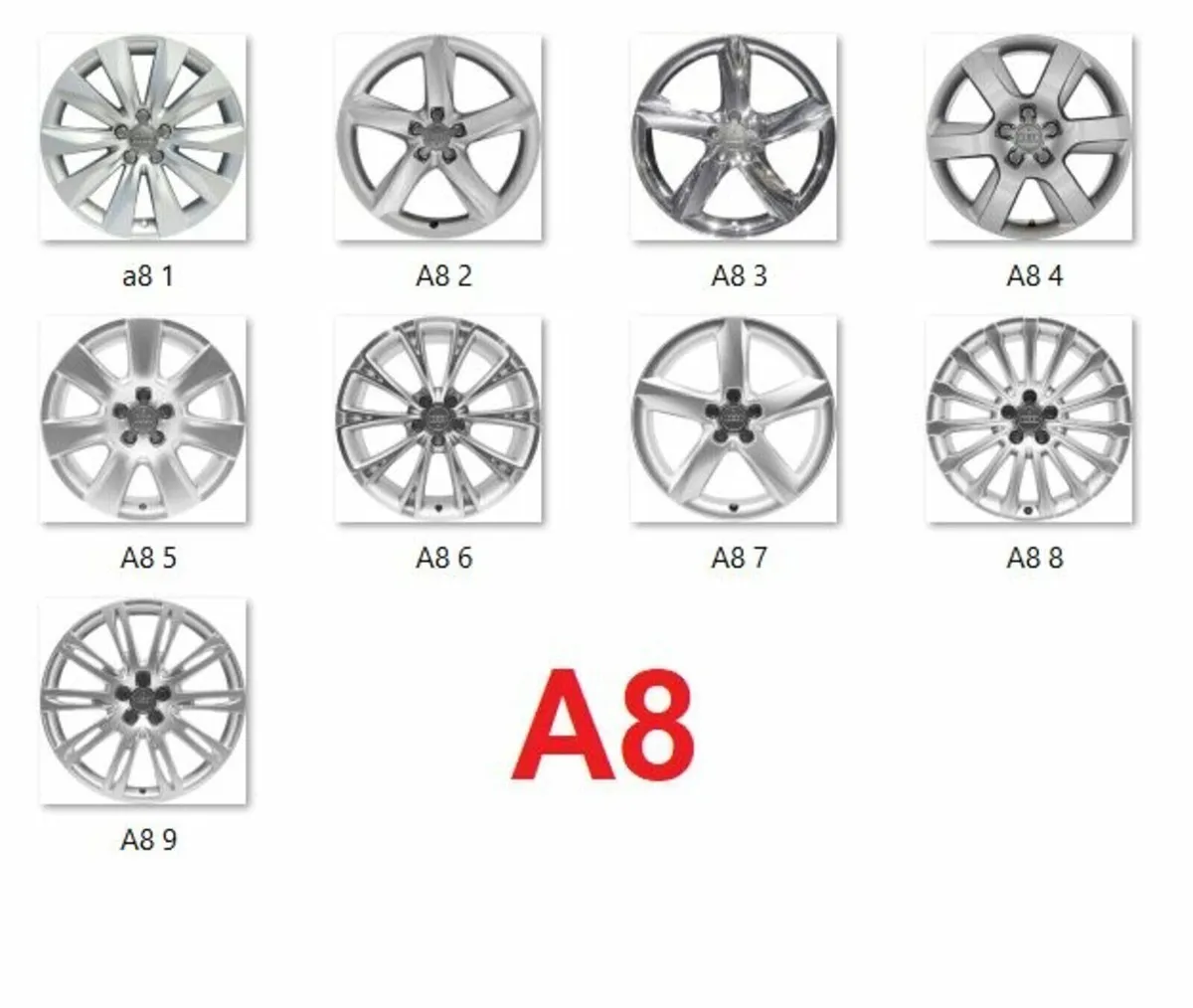 2 x Audi A4, A5, A6, A7 Star Cap - Delivery - Image 4