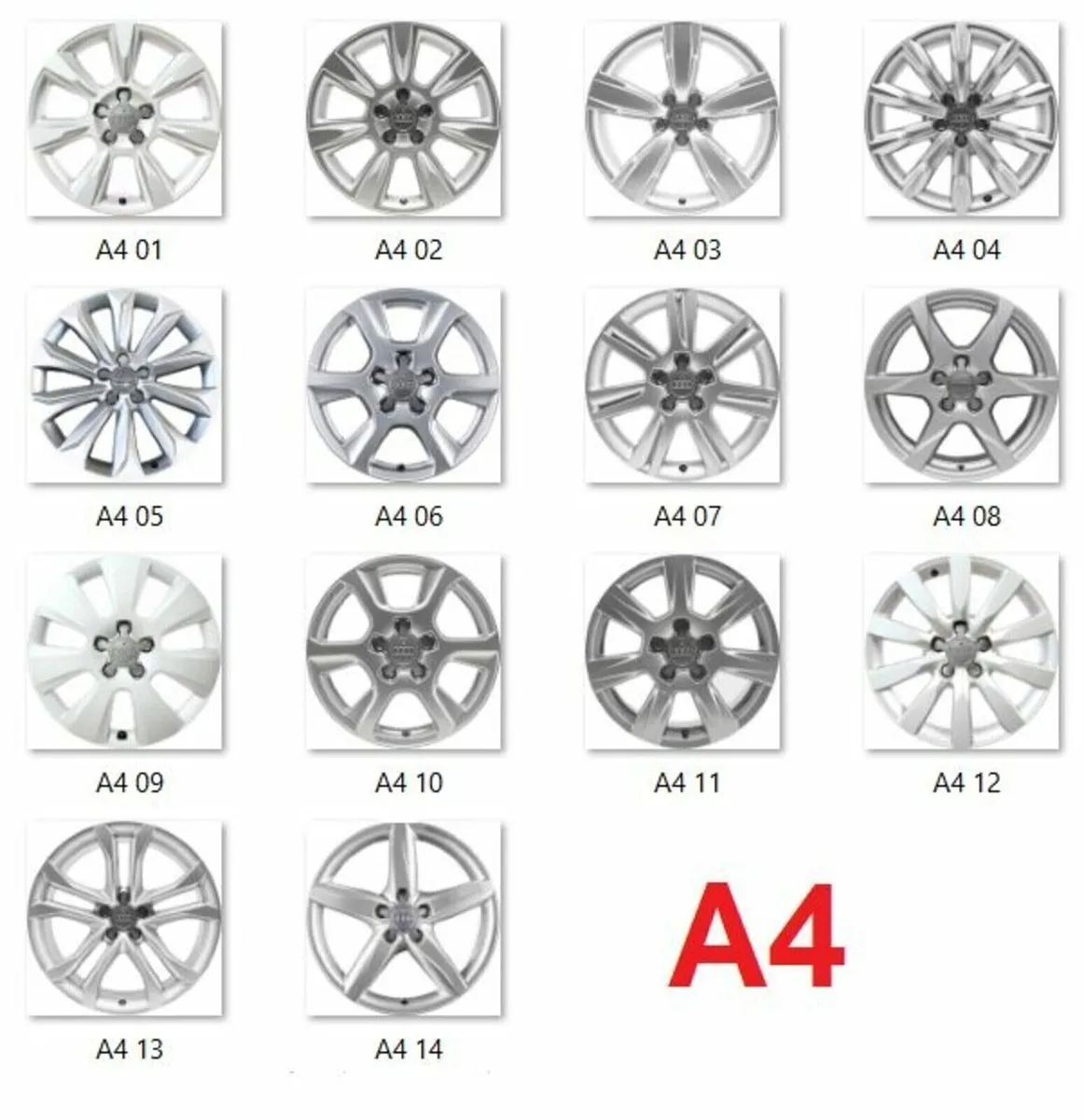 2 x Audi A4, A5, A6, A7 Star Cap - Delivery - Image 2