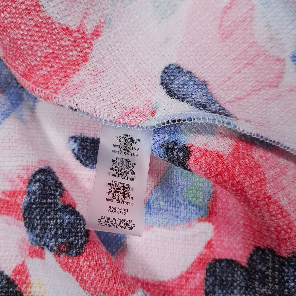 Karl Lagerfeld Multi-Color Floral Dress 8UK/36EU - Image 3