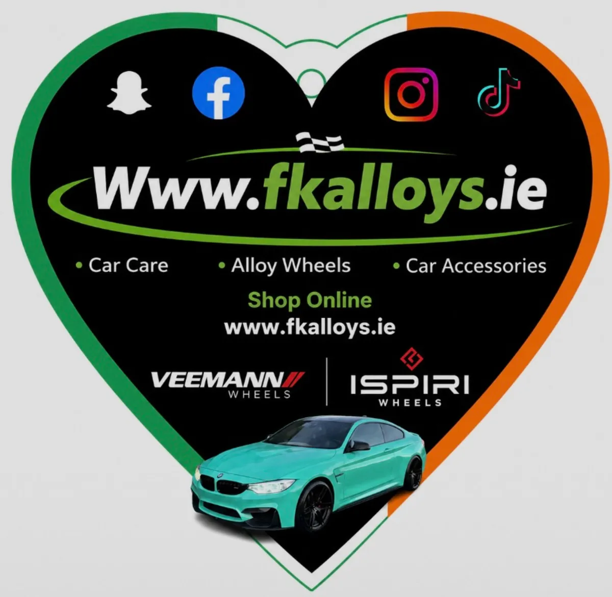18” veemann vfs31 9.0” concave 5x112 - Image 1