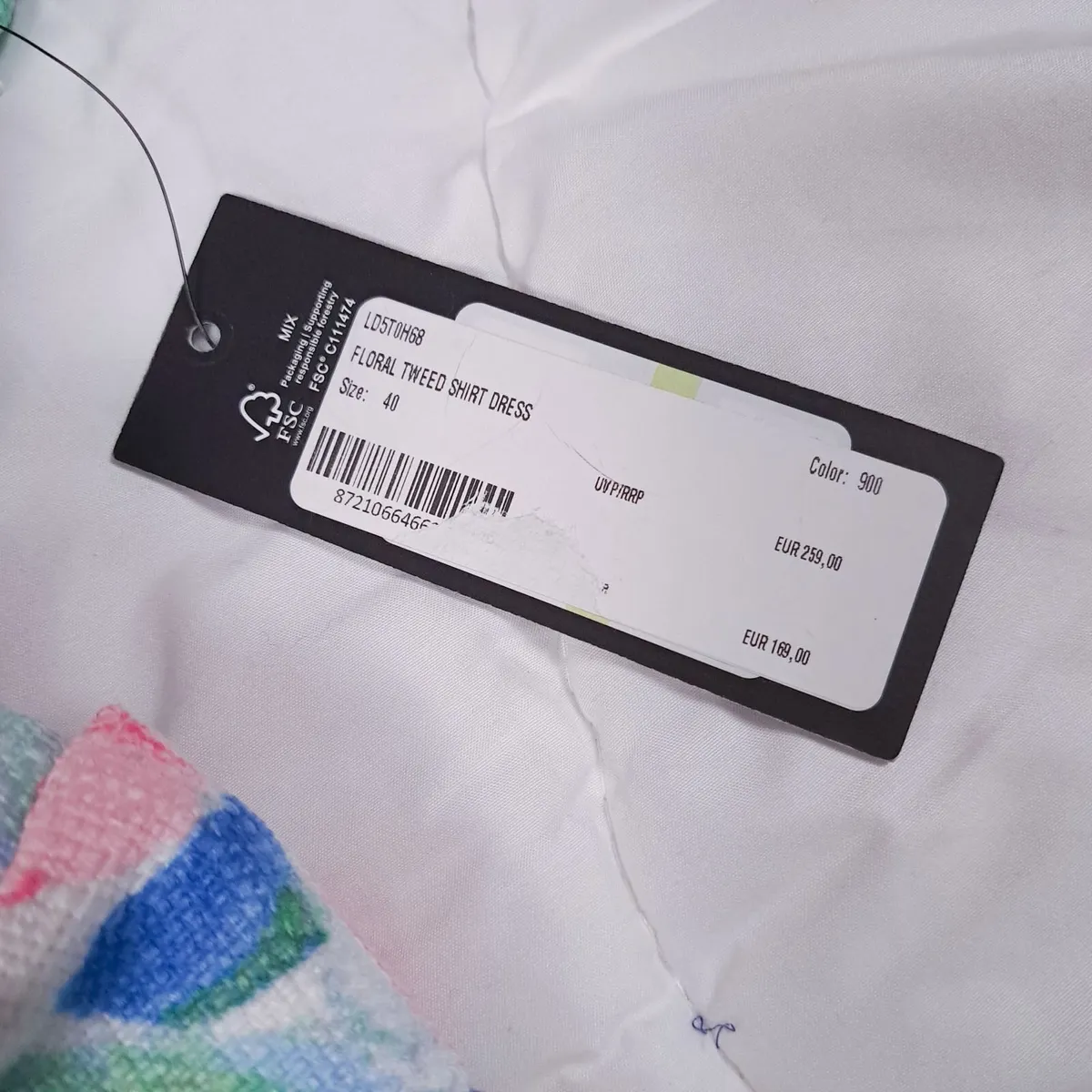 Karl Lagerfeld Multi-Color Floral Dress 8UK/36EU - Image 2