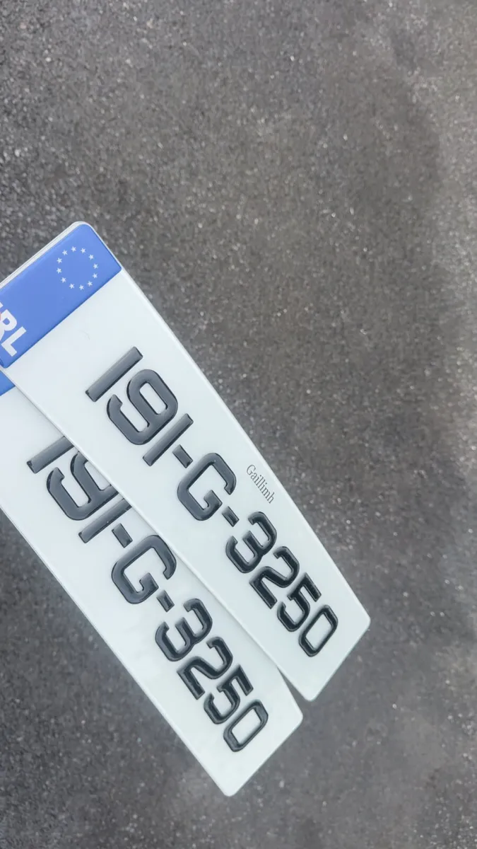Ultimate number plates delivered gel German jap - Image 4