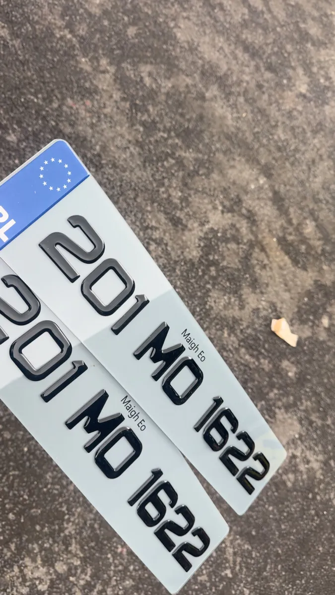 Ultimate number plates delivered gel German jap - Image 3