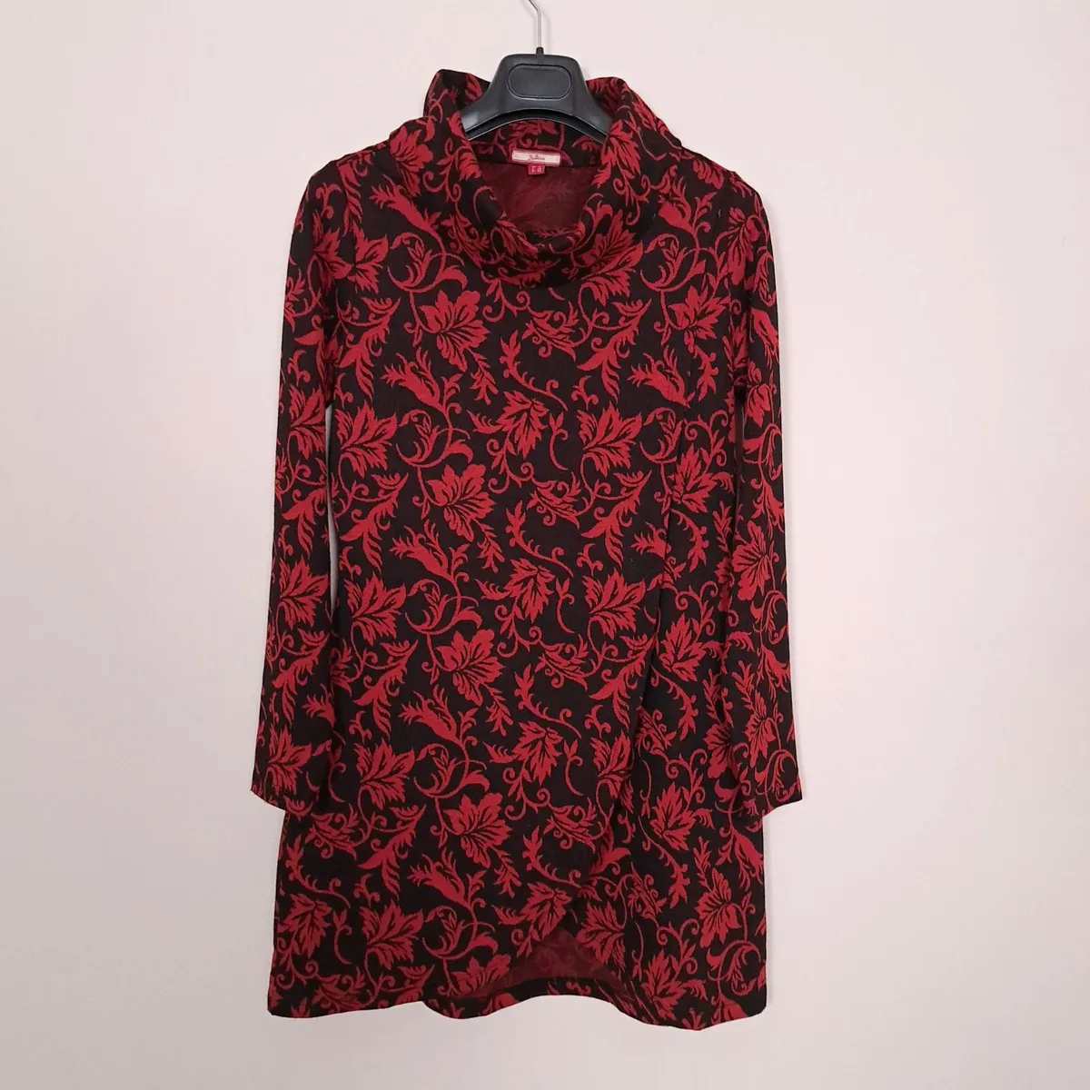 Joe Browns Black Red Floral Wrap Top 12UK/40EU - Image 4