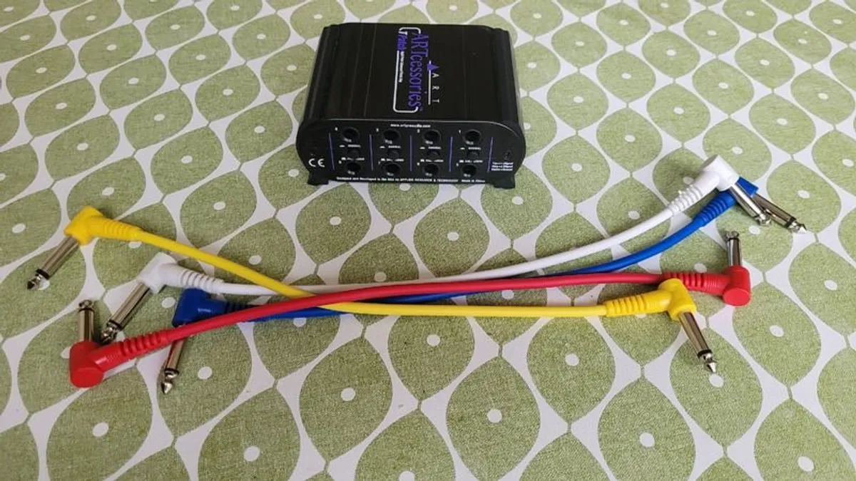 ART TPATCH Passive 8-Channel Balanced Patch Bay - Image 3