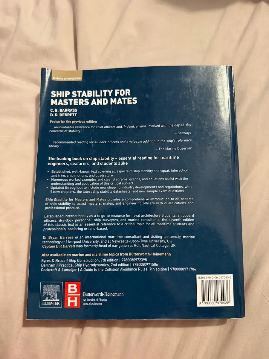 Ship Stability for Masters and Mates (7th Edition) - Image 2