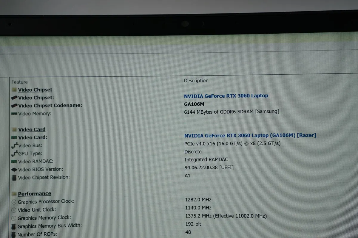 Razer Blade 15 Advanced QHD 240Hz |i7-11800H |3060 - Image 4
