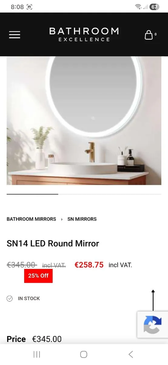 Bathroom Mirror - Image 3