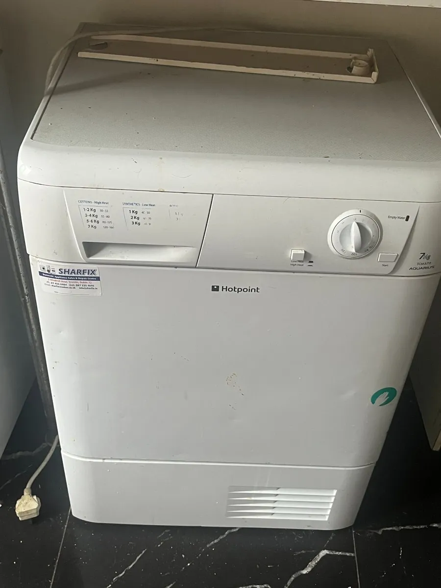 Hotpoint tumble dryer - Image 1