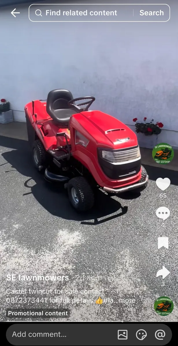 Lawnmower for sale - Image 1