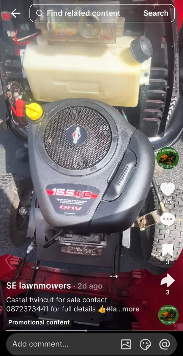 Lawnmower for sale - Image 2