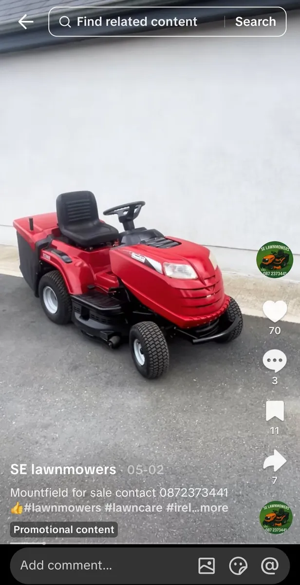 Lawnmower for sale - Image 1