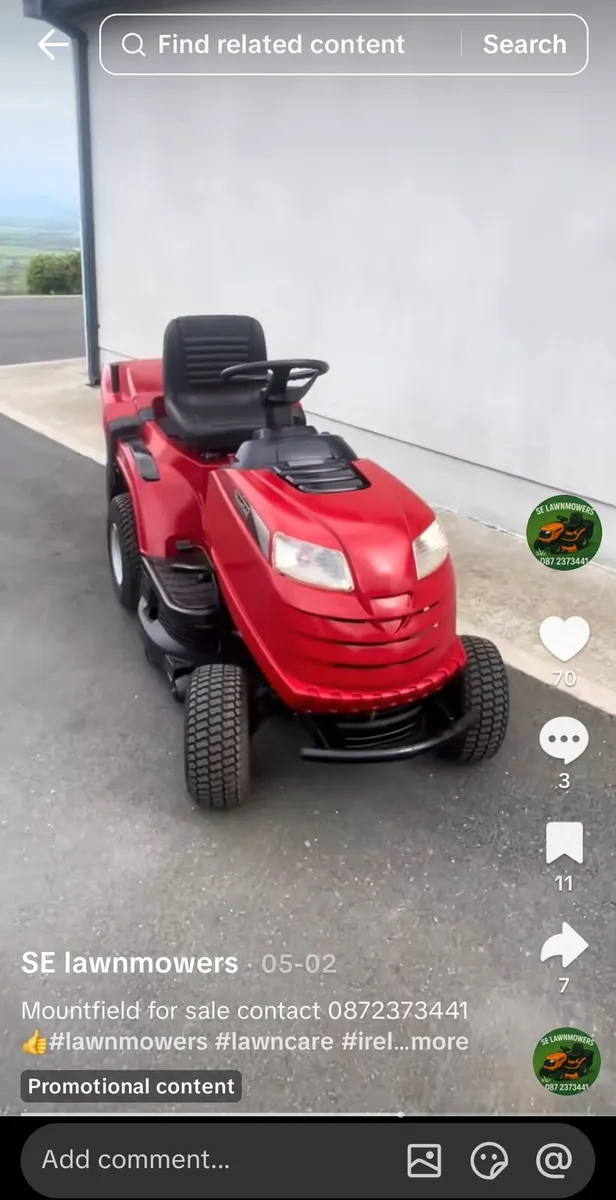 Lawnmower for sale - Image 2