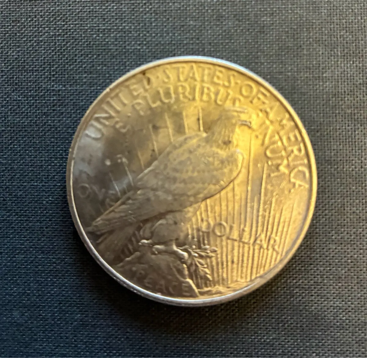 1922 US Silver Dollar - Image 2