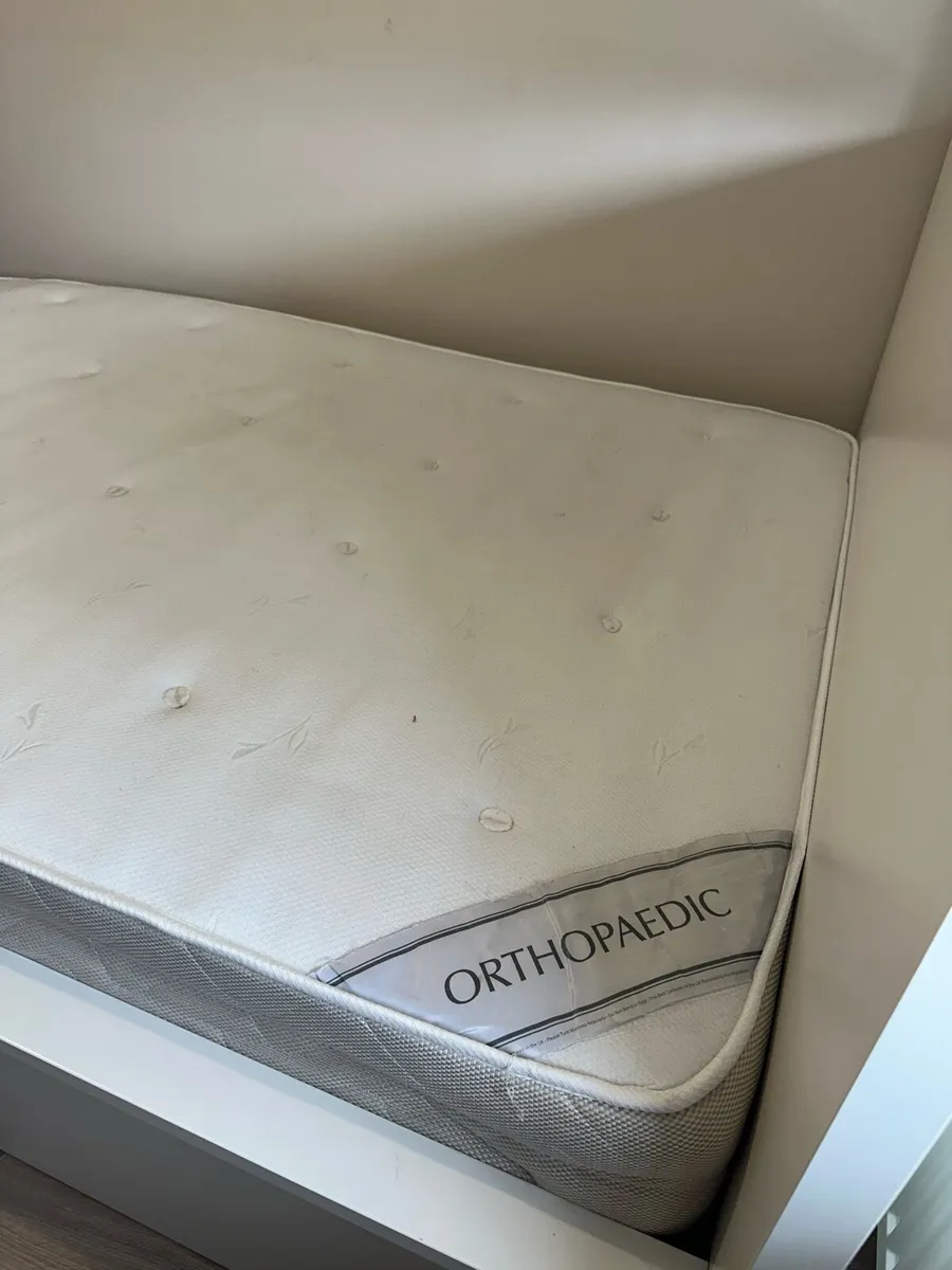Double ottoman bed + mattress - Image 3